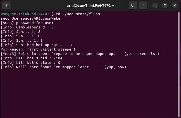 Monitoring Terminal 1